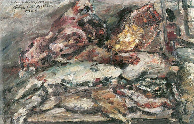 Lovis Corinth Viktiualien bei Hiller in Berlin Spain oil painting art